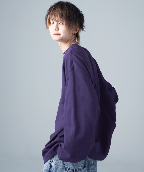 [ADRER] футболка с длинным рукавом SMALL оттенок черного прочее мужской 