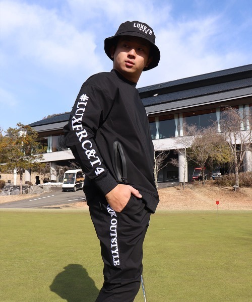 トレーナー スウェット (RM)「LUXE/R GOLF」ナイロン ストレッチ
