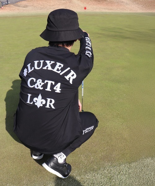 トレーナー スウェット (RM)「LUXE/R GOLF」ナイロン ストレッチ