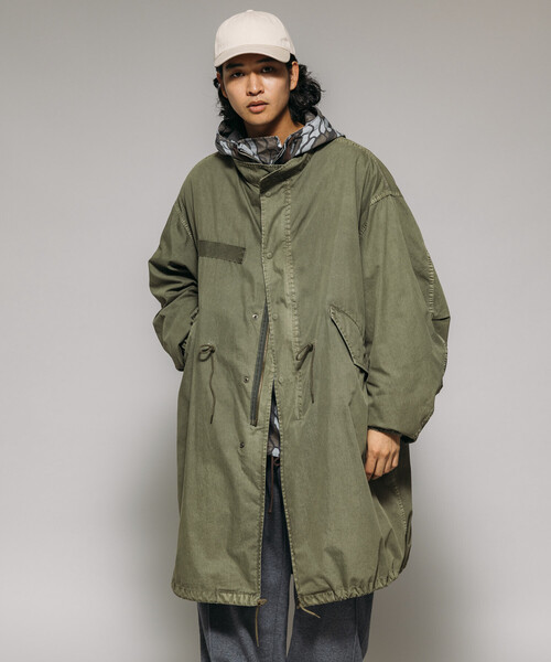 FREAK'S STORE（フリークスストア） モッズコート MEDIUM オリーブ