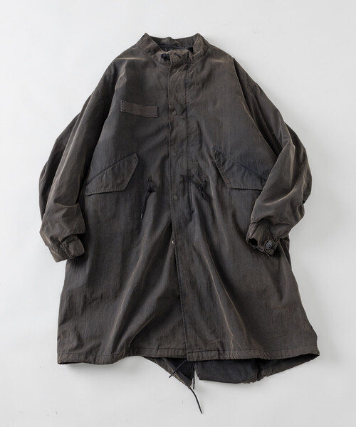 「FREAK'S STORE」 モッズコート MEDIUM オリーブ メンズ_画像2
