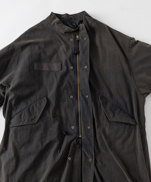 「FREAK'S STORE」 モッズコート MEDIUM オリーブ メンズ_画像9