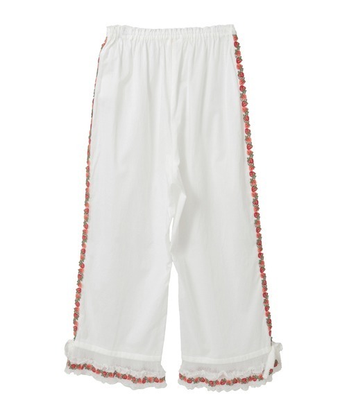 PINK HOUSE（ピンクハウス） パンツ オリジナル苺ブレードレース使い