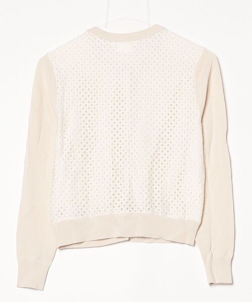 「Marilyn Moon」 ニットカーディガン - ホワイト レディース_画像2