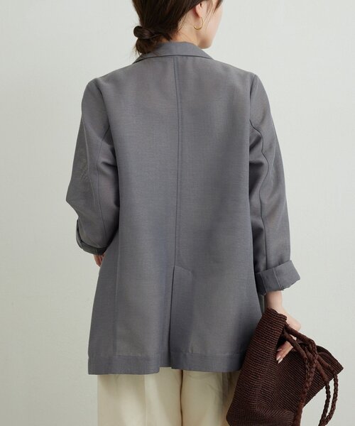 GALLARDAGALANTE ベージュテーラードメッシュジャケット26400円 COLLAGE GALLARDAGALANTE（コラージュ ガリャルダガランテ