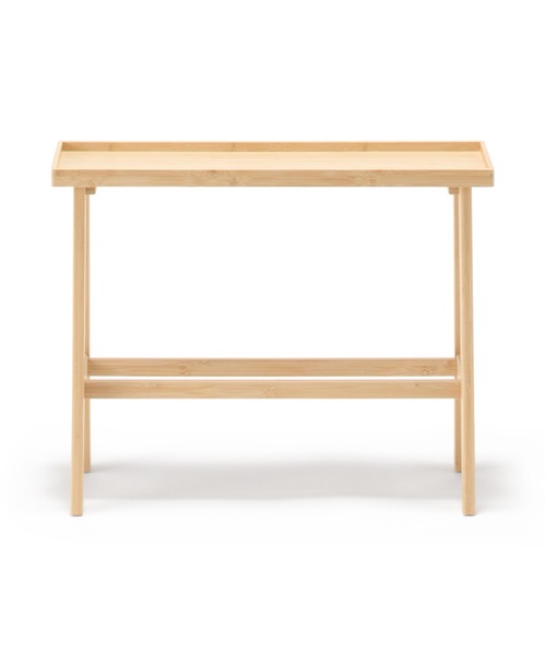 無印良品（MUJI） 家具 竹材 スリムトレーテーブル 約幅54．5×奥行