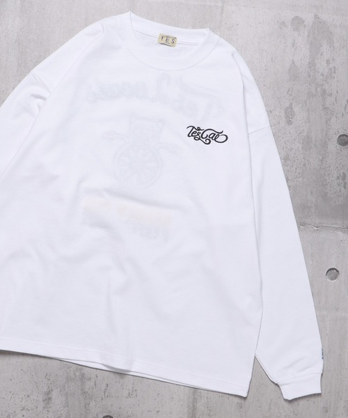 「The Endless Summer」 長袖Tシャツ MEDIUM ホワイト メンズ_画像3