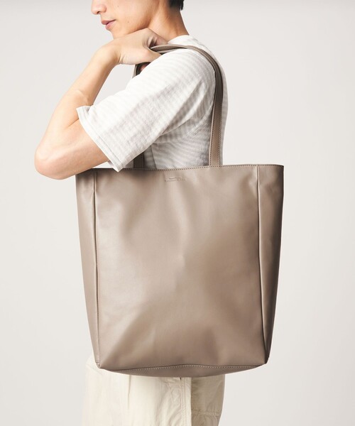 Green Label Relaxing　グレー　トートバッグ　大容量　メンズ green label relaxing（グリーンレーベルリラクシング） トートバッグ