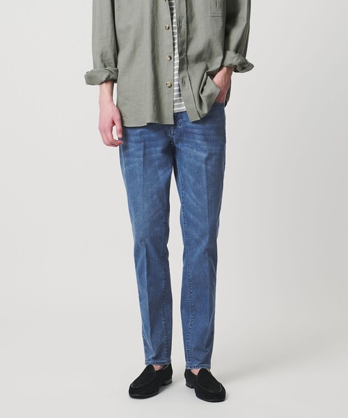 BRIGLIA 1949 デニム　ジーンズ ジーンズ 「BRIGLIA 1949」5ポケット デニム パンツ メンズ : ZOZOTOWN