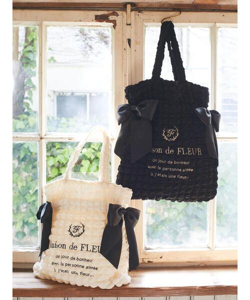 「Maison de FLEUR」 トートバッグ FREE アイボリー レディース_画像2