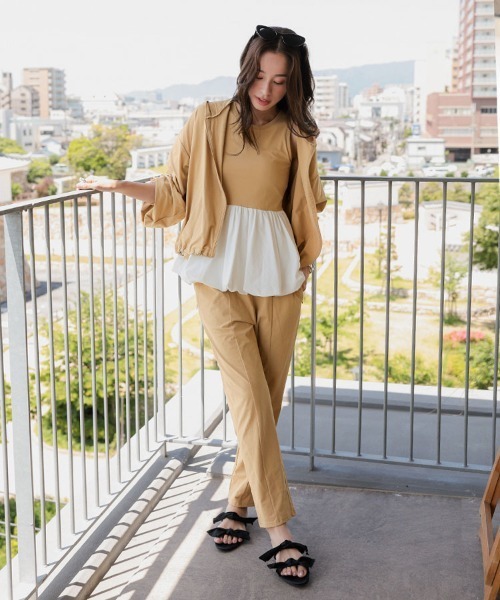 pufe ラッシュガード 「pufe」UVカット3点セット「パーカー・タンク