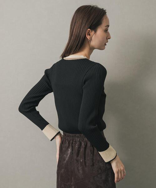 「SENSE OF PLACE by URBAN RESEARCH」 長袖ニット ONE グレー レディース_画像3