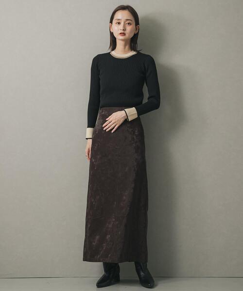 「SENSE OF PLACE by URBAN RESEARCH」 長袖ニット ONE グレー レディース_画像4