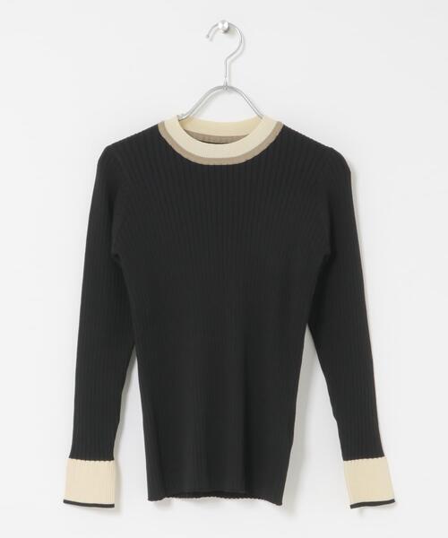 「SENSE OF PLACE by URBAN RESEARCH」 長袖ニット ONE グレー レディース_画像5