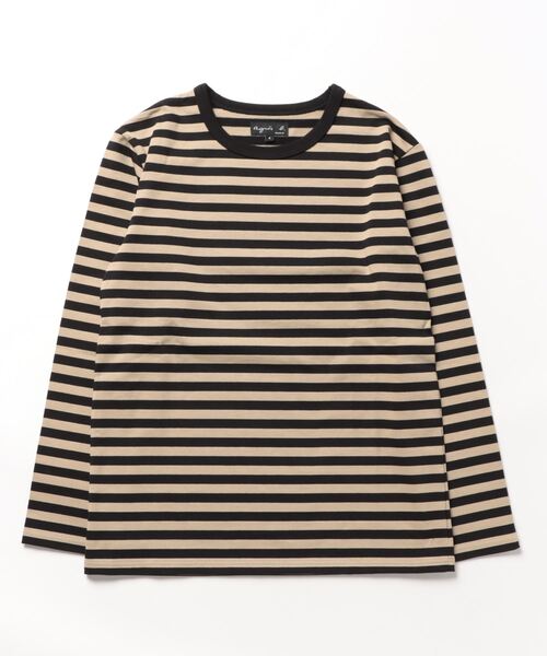 「agnes b.」 長袖カットソー 1 ベージュ レディースの画像