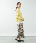 タンクトップ ノースリーブ ヘビロッTEE裾ア...の詳細画像2