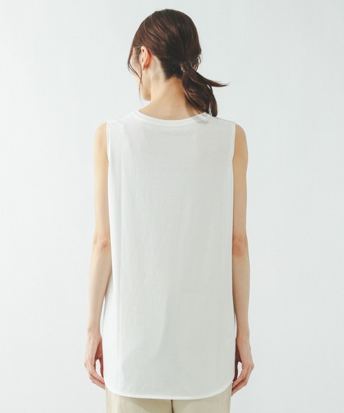 D&G☆ made in Italy カットソー/タンクトップ 残り僅か】CLOSED/LOGOタンクトップカットソー/Black, White | ETTA