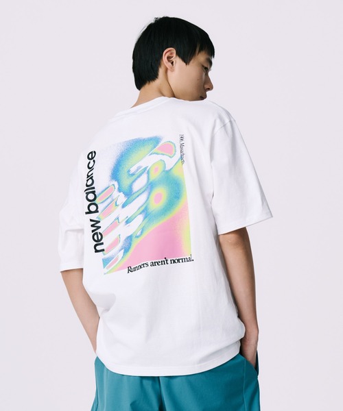 New Balance（ニューバランス） tシャツ トライロゴヒートマップT