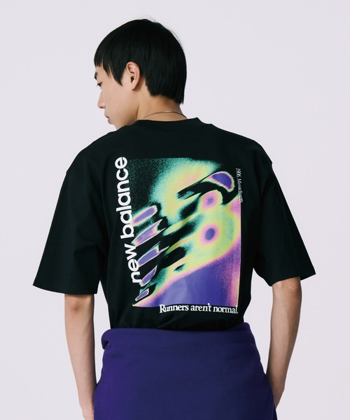New Balance（ニューバランス） tシャツ トライロゴヒートマップT