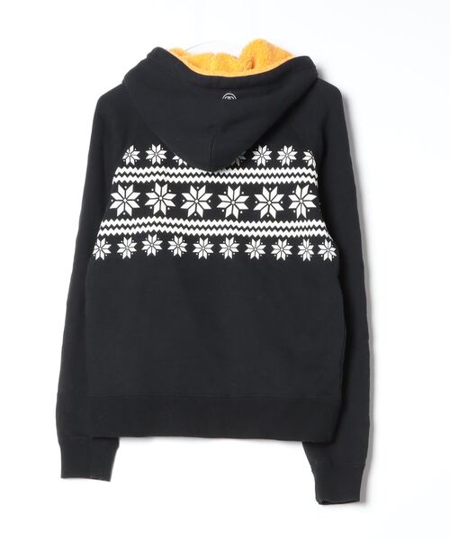Stussy ブラック パーカー Sサイズ STUSSY（ステューシー） ジップアップパーカー S ブラック メンズ