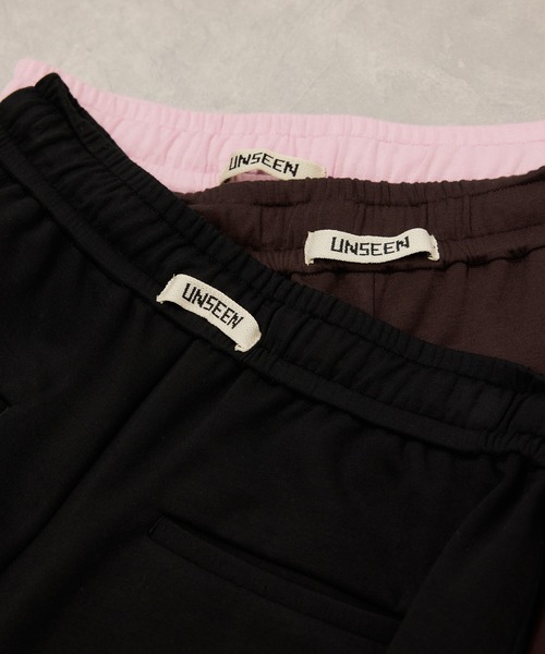 ワイドパンツ パンツ 「サステナブル」UNSEENジャージパンツ レディースの画像