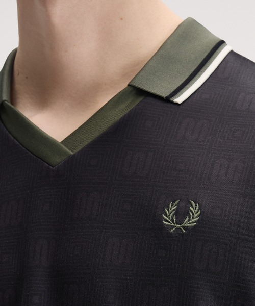 ポロシャツ Meyba Printed Long Sleeve Polo Shirt／メイバプリントロングスリーブポロシャツ メンズ レディース_8
