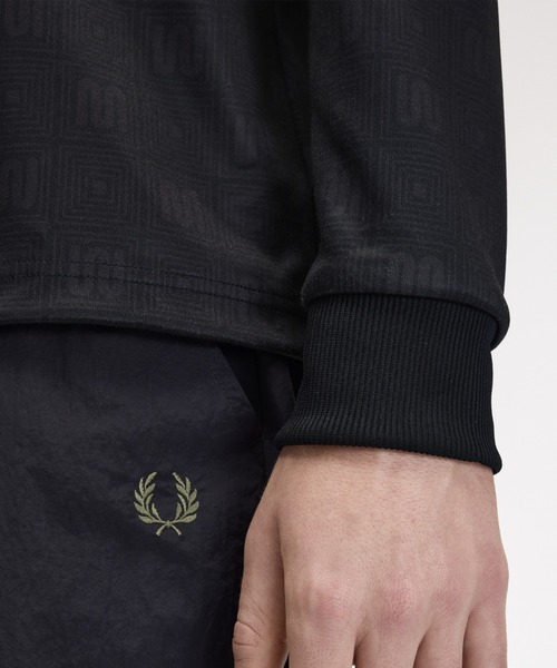 ポロシャツ Meyba Printed Long Sleeve Polo Shirt／メイバプリントロングスリーブポロシャツ メンズ レディース_9