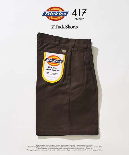 Dickies（ディッキーズ） パンツ Dickies 417別注 2タックショーツ
