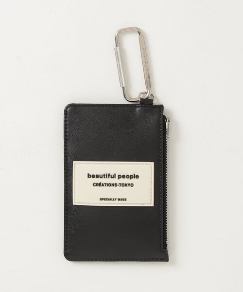 「beautiful people」 カードケース FREE ブラック レディース