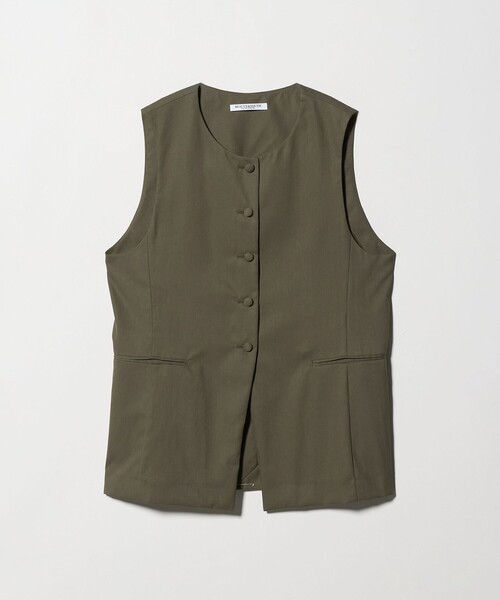 UNITED ARROWS ベスト ジレ BEAUTY＆YOUTH UNITED ARROWS ベスト ジレ セルロースナイロンオックス