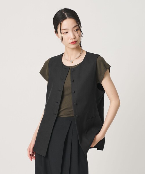 BEAUTY＆YOUTH UNITED ARROWS ベスト ジレ セルロースナイロンオックス