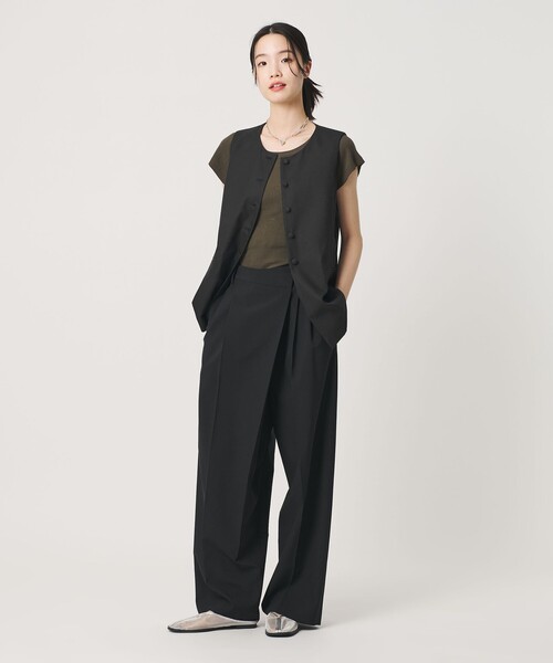 BEAUTY＆YOUTH UNITED ARROWS ベスト ジレ セルロースナイロンオックス