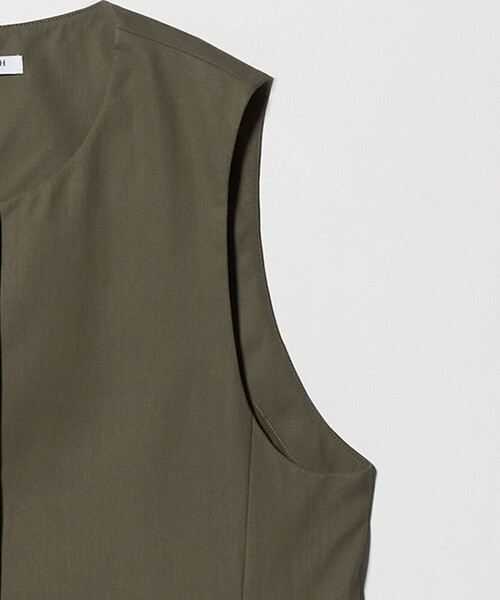 BEAUTY＆YOUTH UNITED ARROWS ベスト ジレ 夏 セルロースナイロン