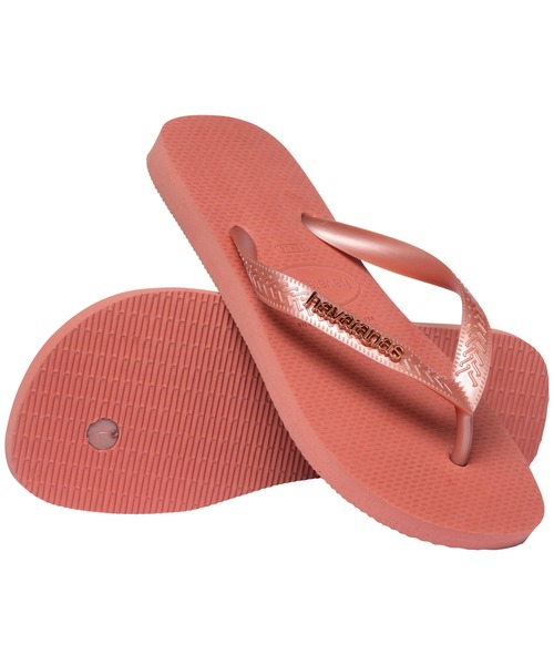 havaianas（ハワイアナス） サンダル TOP LOGO METALLIC レディース