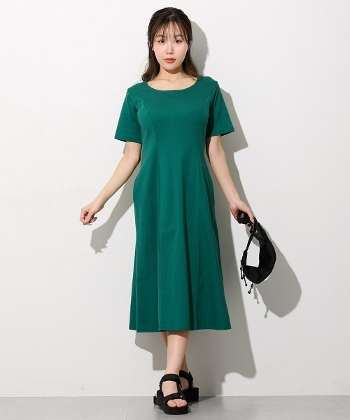 Nissen glamor（ニッセングラマー） ワンピース 夏 半袖 「大きい胸