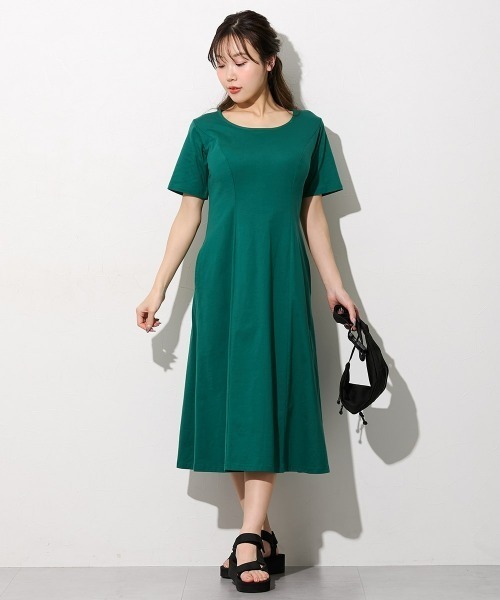 Nissen glamor（ニッセングラマー） ワンピース 夏 半袖 「大きい胸