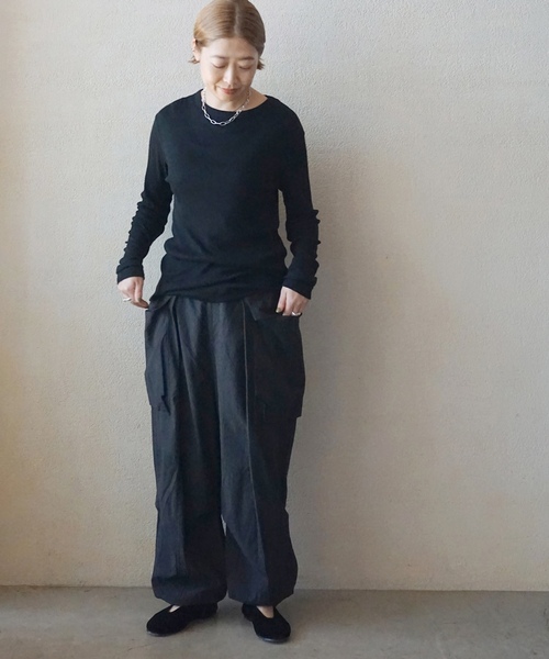 「JOURNAL STANDARD LUXE」 ズボン下 FREE 黒いこと レディース