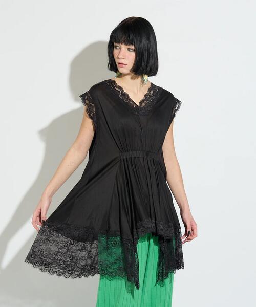 ブラウス シャツ ANNA SUI NYC/アナ スイ エヌワイシー/イレギュラーへ