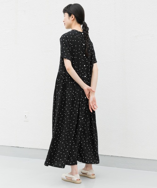 かぐれ ブラック ロングワンピース 半袖 かぐれ 半袖ワンピース 0 ブラック レディース : ZOZOTOWN Yahoo!店