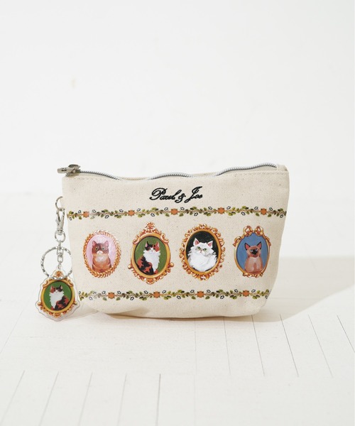 「PAUL & JOE ACCESSOIRES」 ポーチ FREE ブラック レディース_画像2