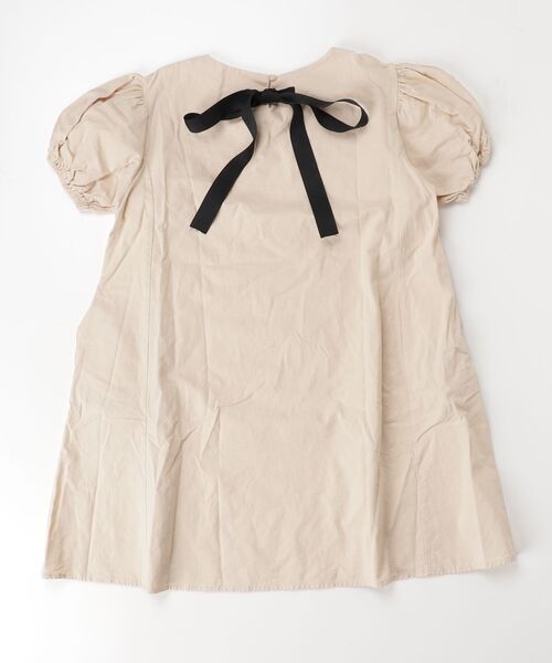 「Rora」 「KIDS」半袖ワンピース 140cm ナチュラル キッズ_画像2