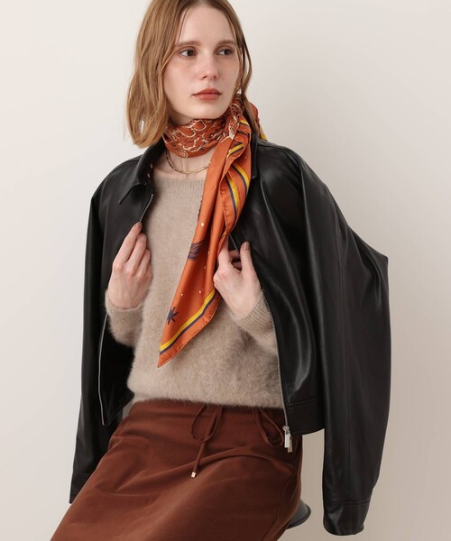 manipuri（マニプリ） スカーフ バンダナ 「」88×88 SCARF レディース