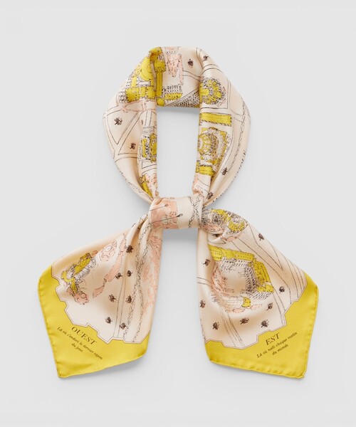 manipuri スカーフ manipuri（マニプリ） スカーフ バンダナ 「」88×88 SCARF レディース