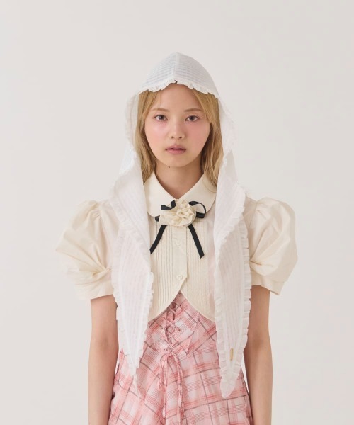 「kaorinomori」 帽子 FREE ブラック レディース_画像3