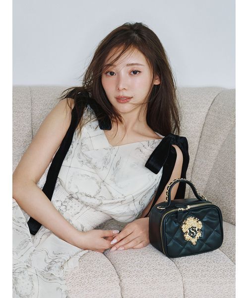【完売品】SNIDEL スナイデル ロゴミニバッグ　新品タグ付き　ショルダー SNIDEL（スナイデル） ショルダーバッグ バッグ ミニ エンブレムミニ