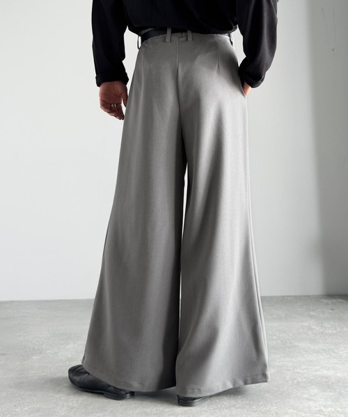 「Classical Origin」 スラックス MEDIUM チャコール メンズ_画像5