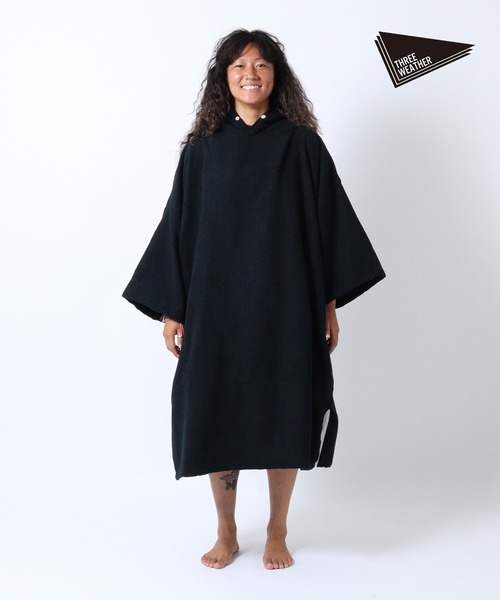 THREE WEATHER（スリーウェザー） SURF PONCHO サーフポンチョ お