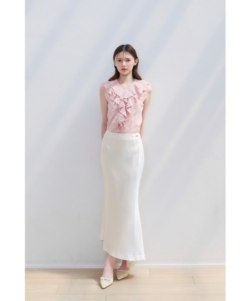 ORGUE（オルグ） スカート Silky satin skirt/シルキーサテンスカート