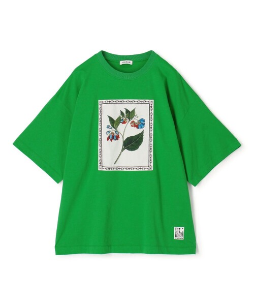 CABaN（キャバン） tシャツ スビンコットン FLOWER Tシャツ メンズ