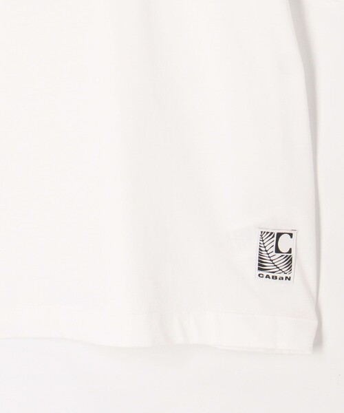 CABaN（キャバン） tシャツ スビンコットン FLOWER Tシャツ メンズ